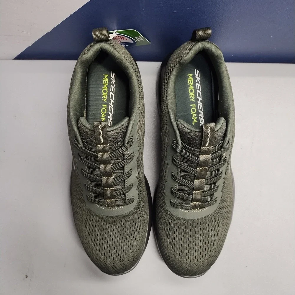 Skechers Summits Eckler Sneakers Mens Size 9.5 Green Memory Foam Low Top 232963